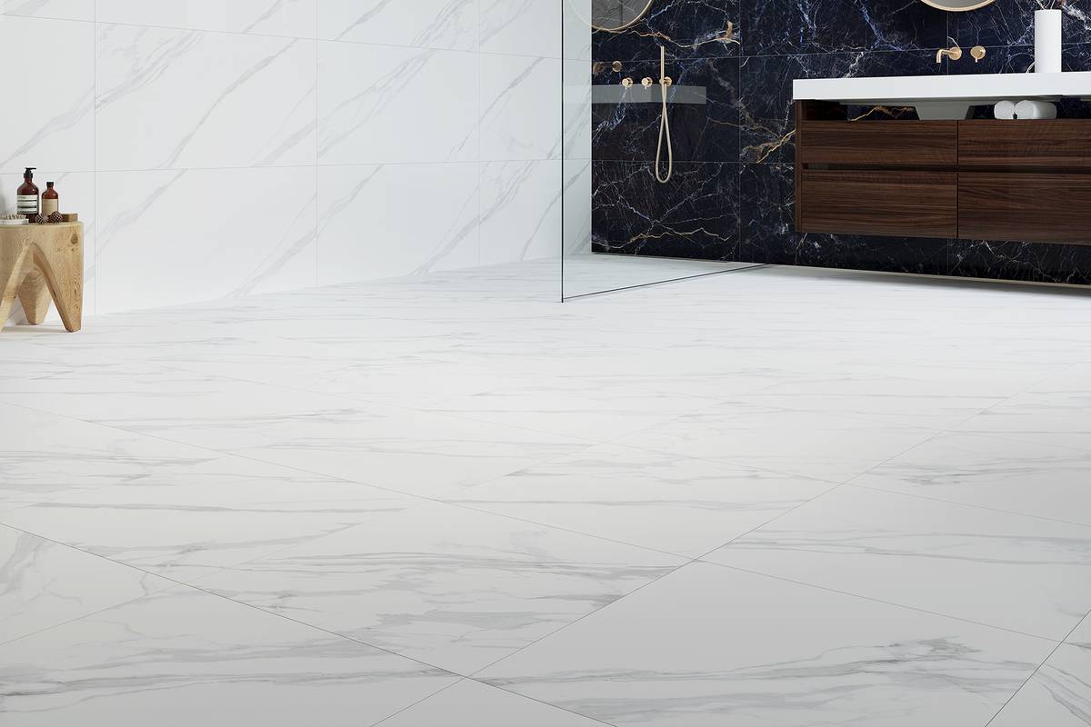 Staro Silk Statuario Calipso 60x60 Керамогранит Staro Silk Statuario Calipso 60x60 матовый белый